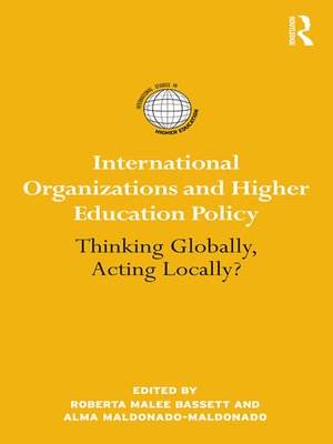 cover image of International Organizations and Higher Education Policy